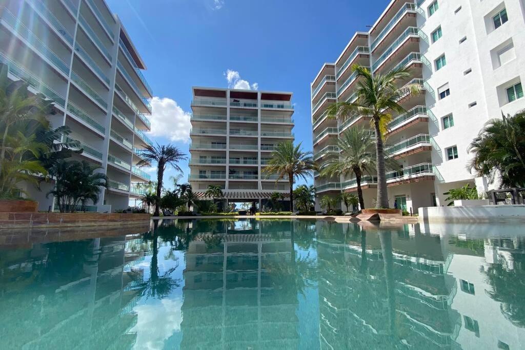 8011 Depa En La Marina Con Balcon Y Vista Alberca Appartement Mazatlán Buitenkant foto