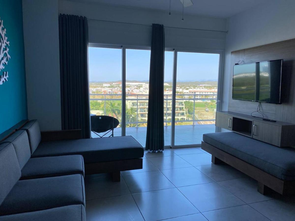 8011 Depa En La Marina Con Balcon Y Vista Alberca Appartement Mazatlán Buitenkant foto